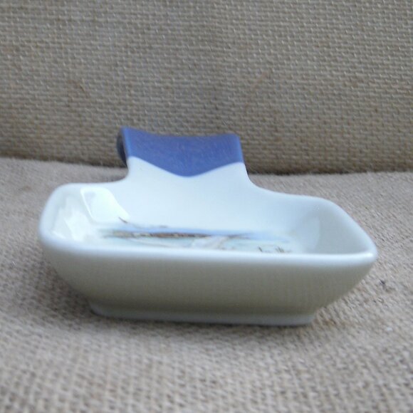 Vintage Otagiri Seagull Stoneware Spoon Rest - Picture 8 of 16
